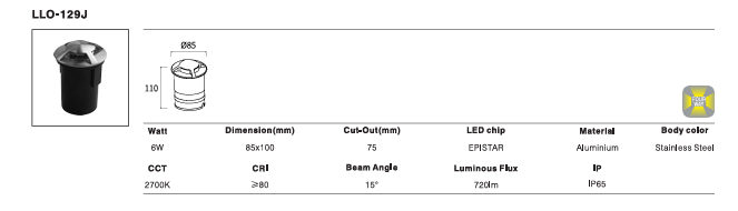 LED Outdoor Wall Light P-168