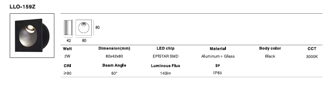 LED Outdoor Wall Light P-179