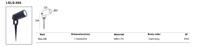 LED Outdoor Wall Light P-214