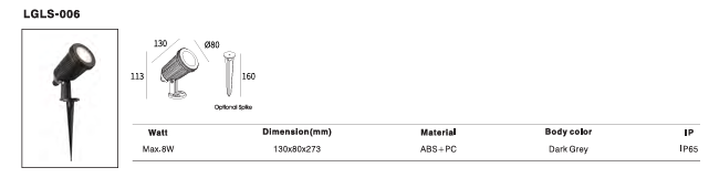 LED Outdoor Wall Light P-215