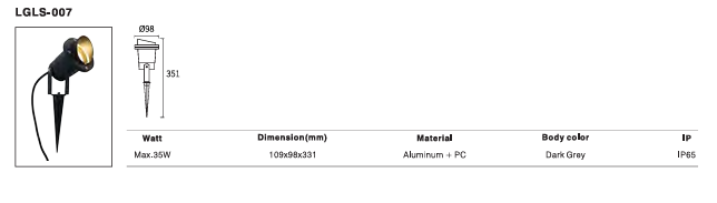 LED Outdoor Wall Light P-216