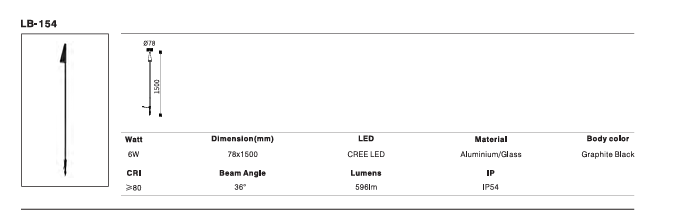 LED Outdoor Wall Light P-285