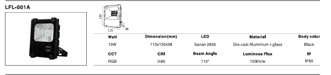 LED Outdoor Wall Light P-381