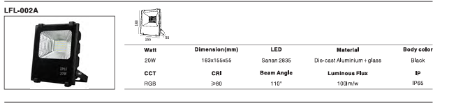 LED Outdoor Wall Light P-382