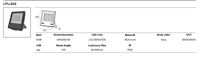 LED Outdoor Wall Light P-392