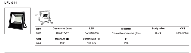 LED Outdoor Wall Light P-394