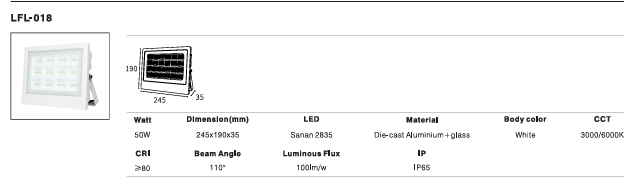 LED Outdoor Wall Light P-401