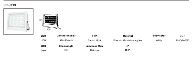 LED Outdoor Wall Light P-402