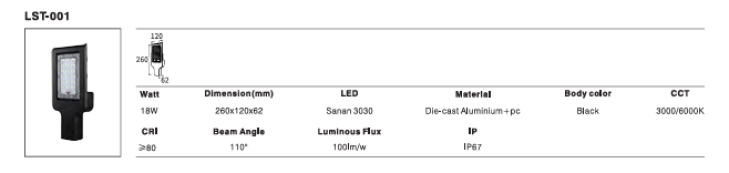 LED Outdoor Wall Light P-404