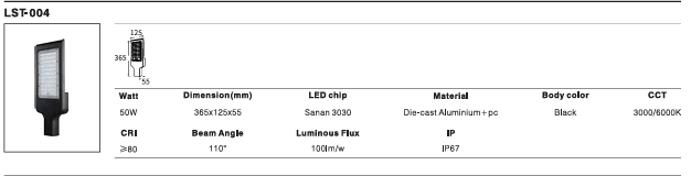 LED Outdoor Wall Light P-407