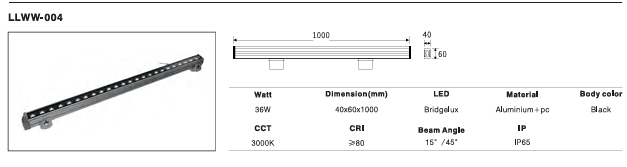 LED Outdoor Wall Light P-411
