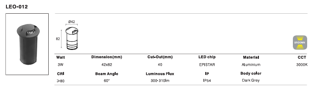 LED Outdoor Wall Light P-427