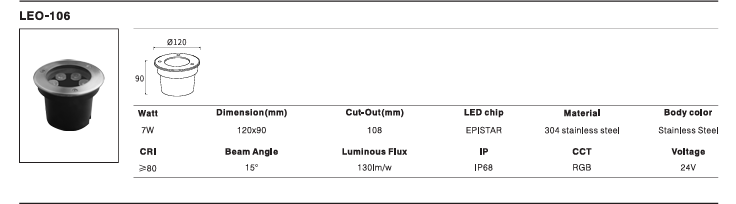 LED Outdoor Wall Light P-476