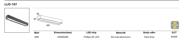 LED Outdoor Wall Light P-079