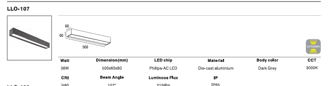 LED Outdoor Wall Light P-089