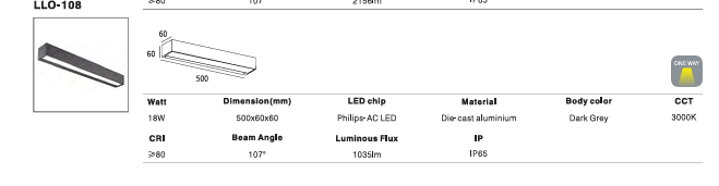 LED Outdoor Wall Light P-090