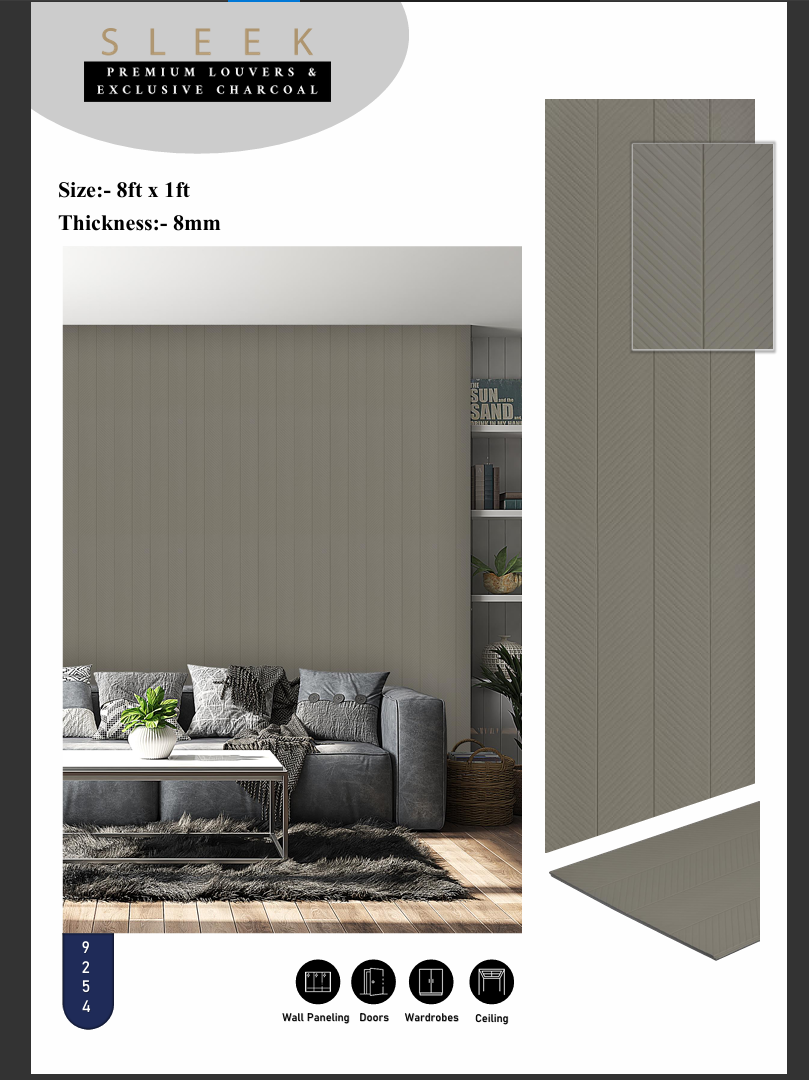 Sleek Panel Design 9254