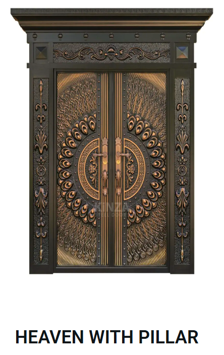 Traditional Semi Luxury Steel Door Model 007 | Universal Steel Doors